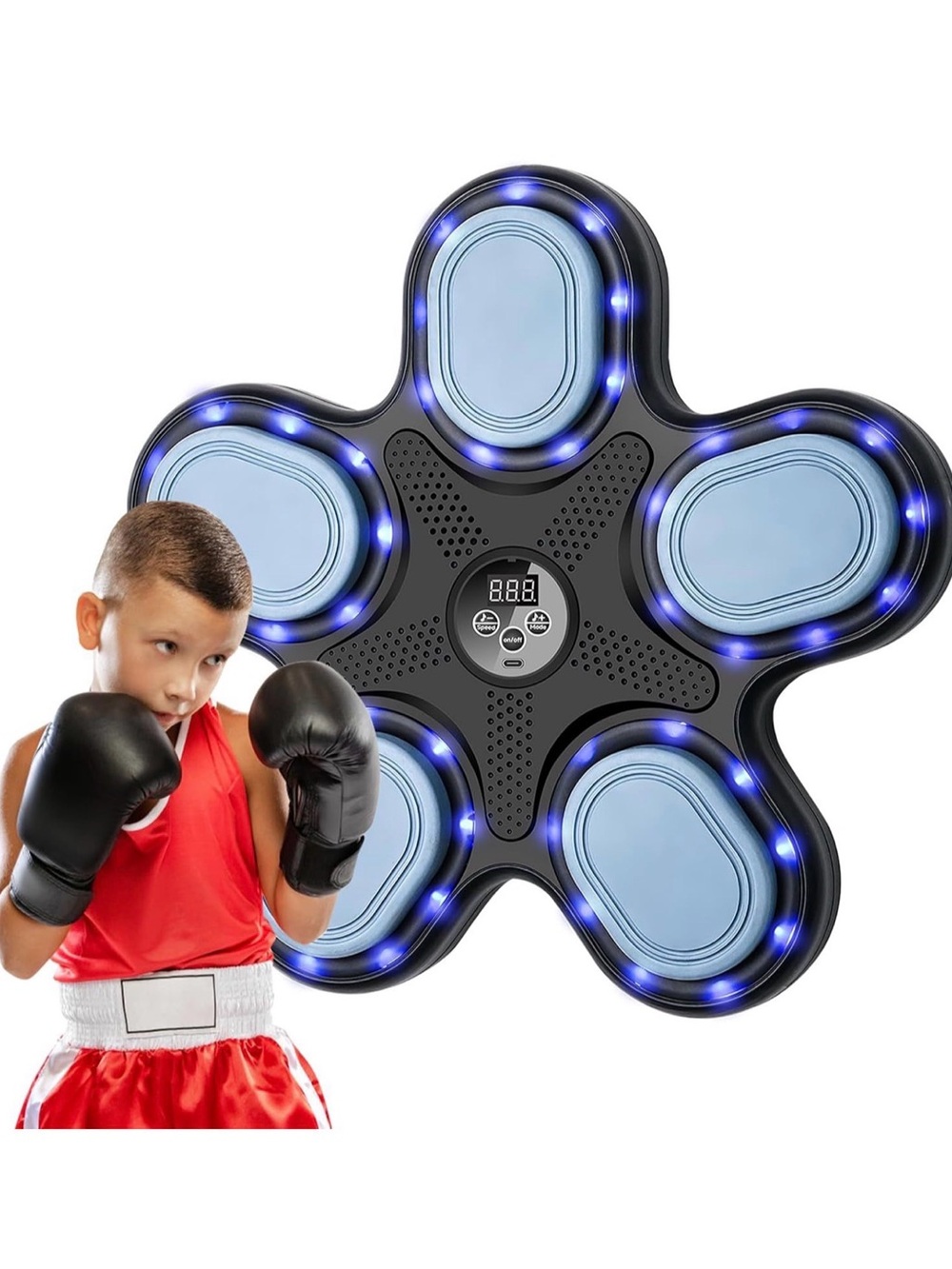 Kids LED Punching Target – Blue